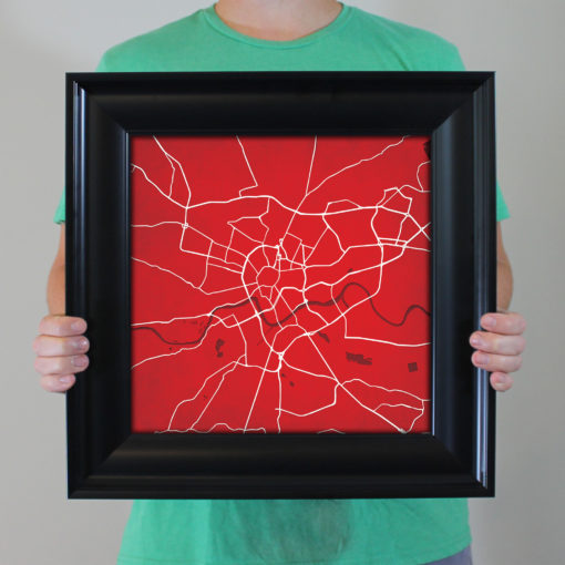 Krakow, Poland Map Art by City Prints - Image 5