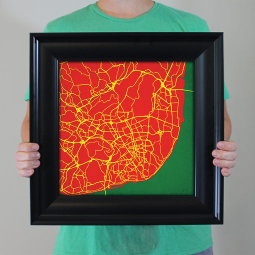 Lisbon, Portugal Map Art by City Prints - Image 5
