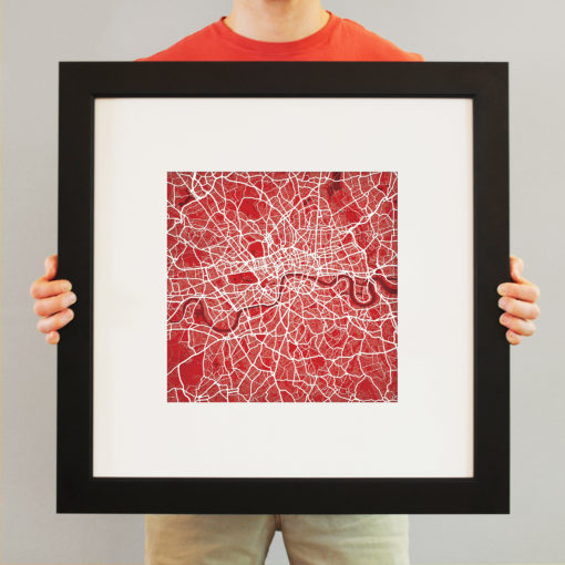 London, England Map Art by City Prints - Image 4