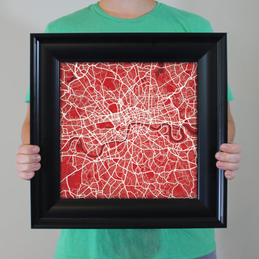 London, England Map Art by City Prints - Image 5