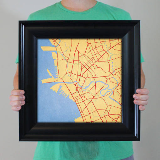 Manila, Philippines Map Art by City Prints - Image 5