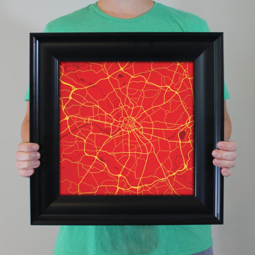 Manchester, England Map Art by City Prints - Image 5