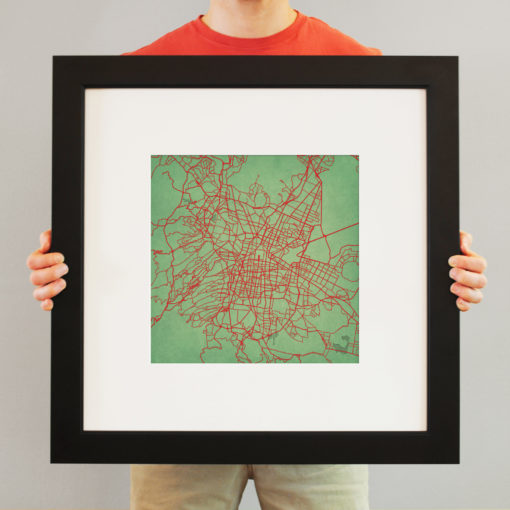 Mexico City, Mexico Map Art by City Prints - Image 4