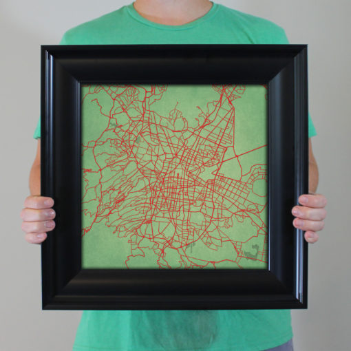 Mexico City, Mexico Map Art by City Prints - Image 5