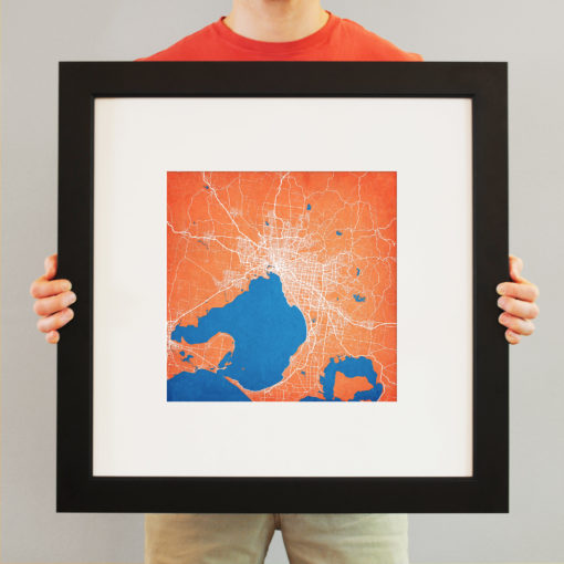 Melbourne, Australia Map Art by City Prints - Image 4