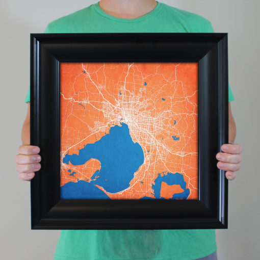 Melbourne, Australia Map Art by City Prints - Image 5