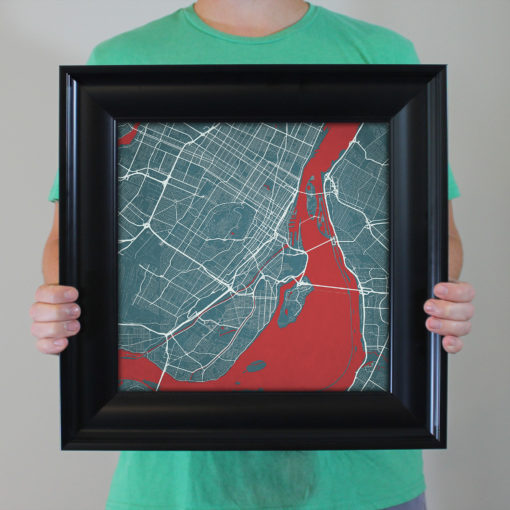 Montreal, Canada Map Art by City Prints - Image 5