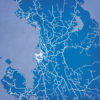 Mykonos, Greece Map Art by City Prints