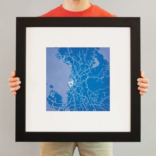 Mykonos, Greece Map Art by City Prints - Image 4