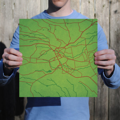 Nairobi, Kenya Map Art by City Prints - Image 3