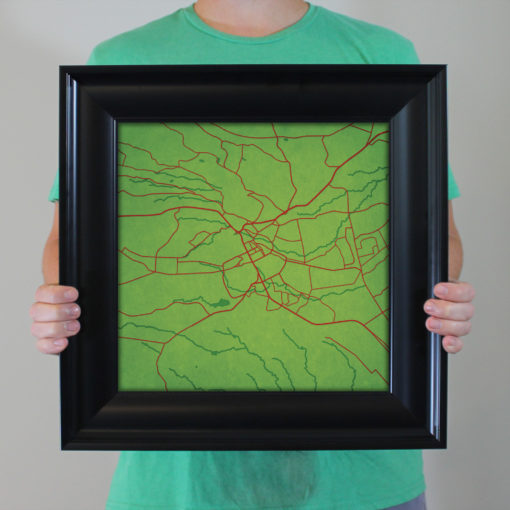 Nairobi, Kenya Map Art by City Prints - Image 5