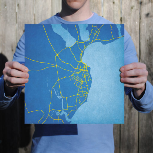 Odessa, Ukraine Map Art by City Prints - Image 3