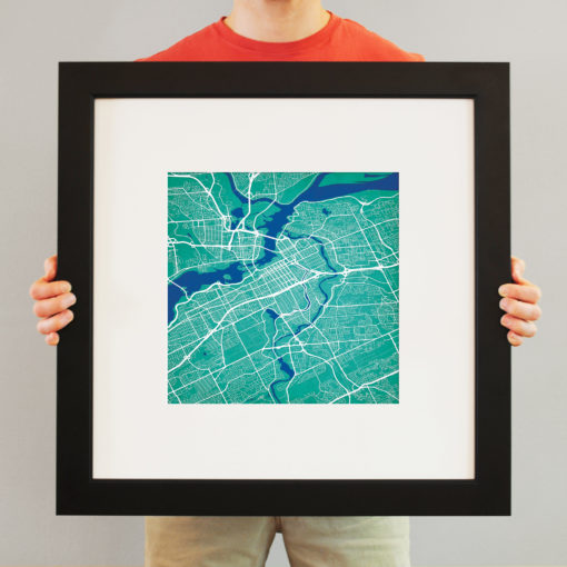 Ottawa, Canada Map Art by City Prints - Image 4