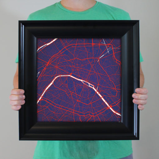 Paris, France Map Art by City Prints - Image 5