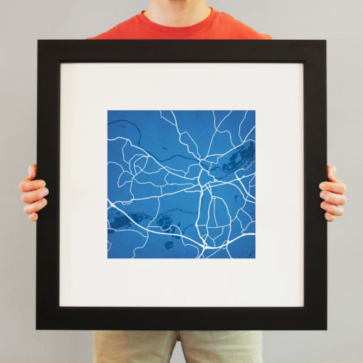 Reading, England Map Art by City Prints - Image 4