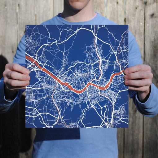 Seoul, South Korea Map Art by City Prints - Image 3
