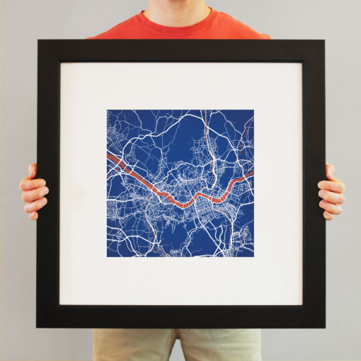 Seoul, South Korea Map Art by City Prints - Image 4