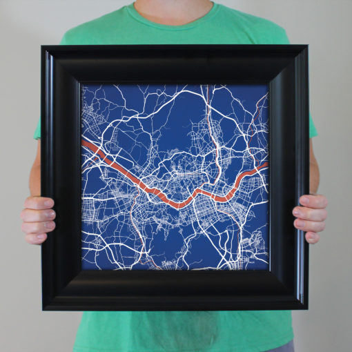 Seoul, South Korea Map Art by City Prints - Image 5