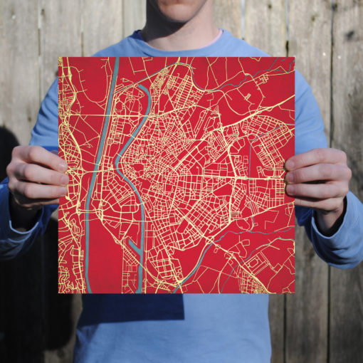 Seville, Spain Map Art by City Prints - Image 3