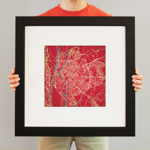 Seville, Spain Map Art by City Prints - Image 4