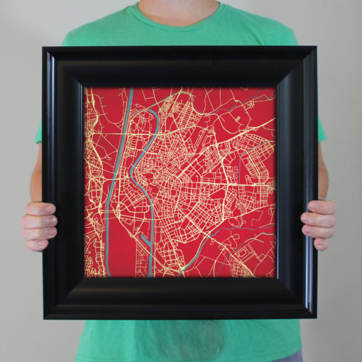 Seville, Spain Map Art by City Prints - Image 5