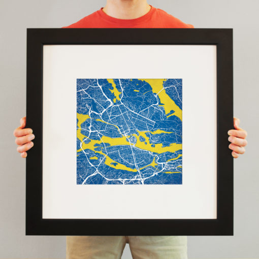 Stockholm, Sweden Map Art by City Prints - Image 4