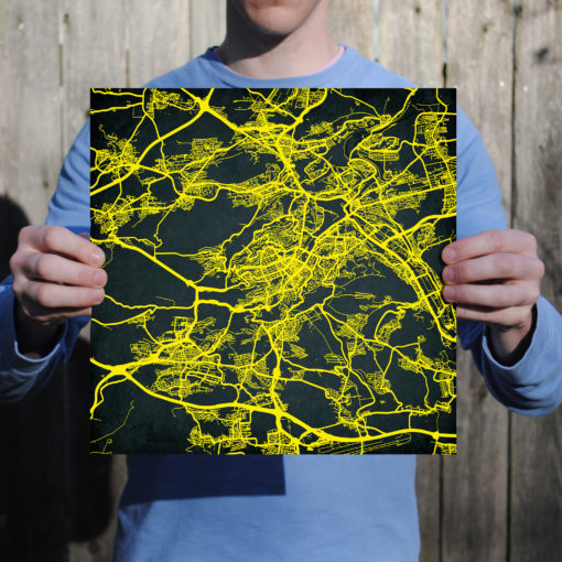 Stuttgart, Germany Map Art by City Prints - Image 3