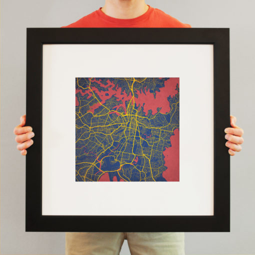 Sydney, Australia Map Art by City Prints - Image 4