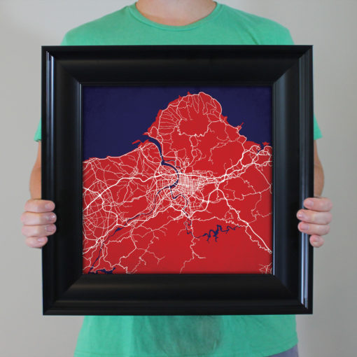 Taipei, Taiwan Map Art by City Prints - Image 5