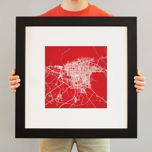 Tehran, Iran Map Art by City Prints - Image 4