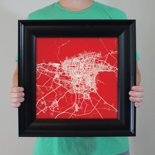 Tehran, Iran Map Art by City Prints - Image 5