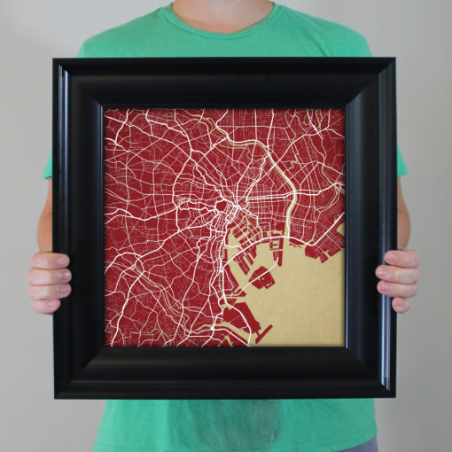 Tokyo, Japan Map Art by City Prints - Image 5