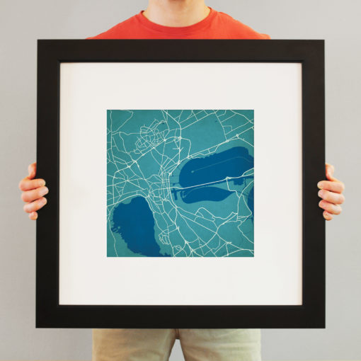 Tunis, Tunisia Map Art by City Prints - Image 4
