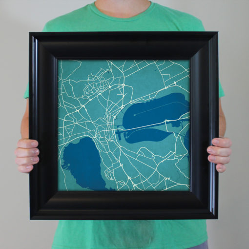 Tunis, Tunisia Map Art by City Prints - Image 5