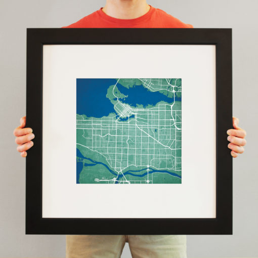 Vancouver, Canada Map Art by City Prints - Image 4