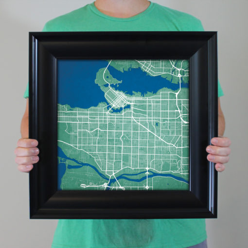 Vancouver, Canada Map Art by City Prints - Image 5