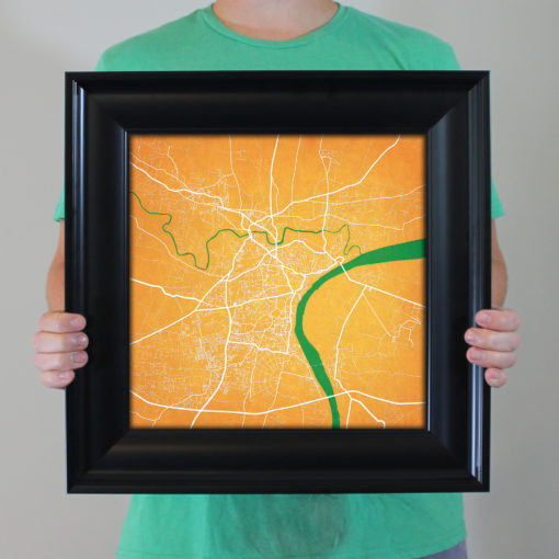 Varanasi, India Map Art by City Prints - Image 5