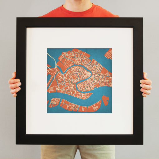 Venice, Italy Map Art by City Prints - Image 4