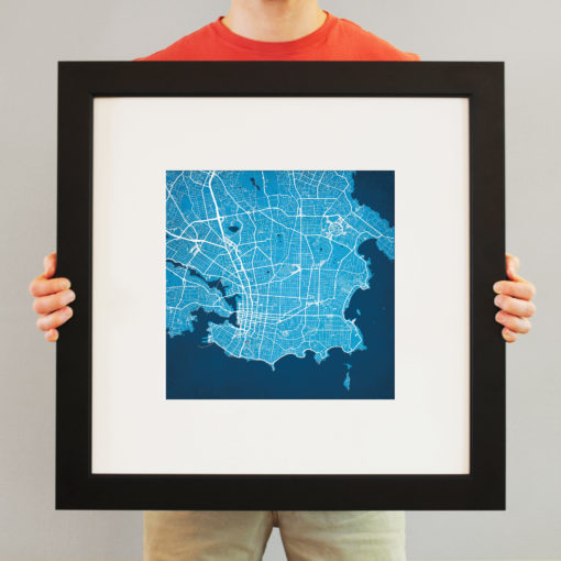 Victoria, Canada Map Art by City Prints - Image 4