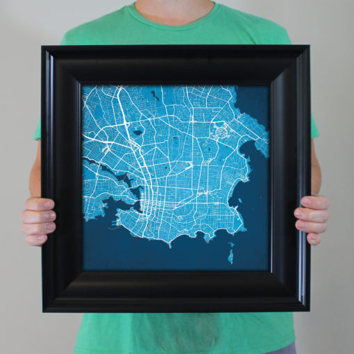 Victoria, Canada Map Art by City Prints - Image 5