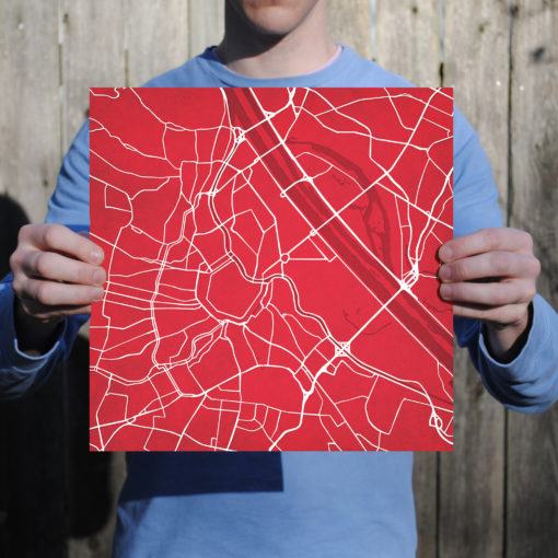 Vienna, Austria Map Art by City Prints - Image 3