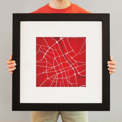 Warsaw, Poland Map Art by City Prints - Image 4