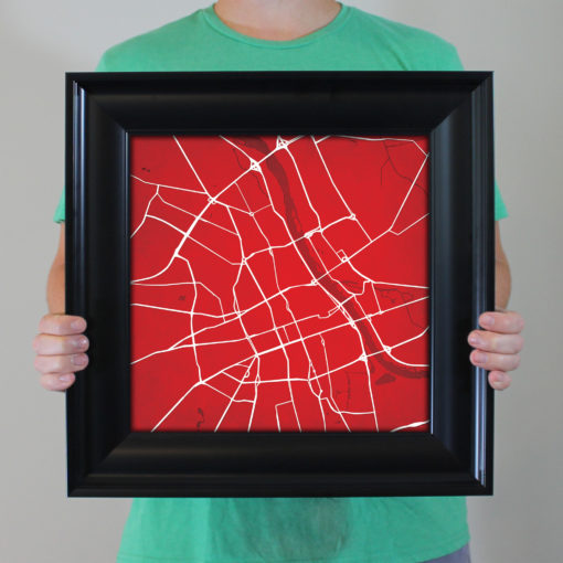 Warsaw, Poland Map Art by City Prints - Image 5