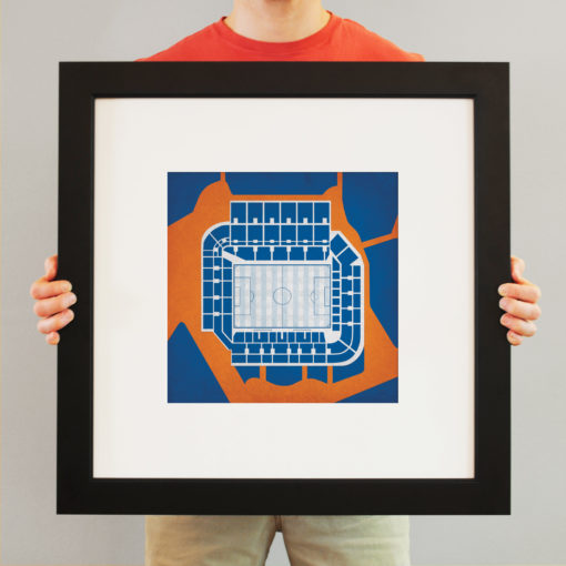 Stade de la Mosson Map Art by City Prints - Image 3