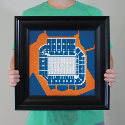 Stade de la Mosson Map Art by City Prints - Image 4