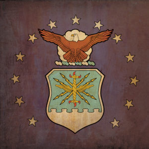 Air Force Seal Art by City Prints