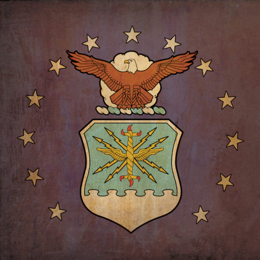 Air Force Seal Art by City Prints