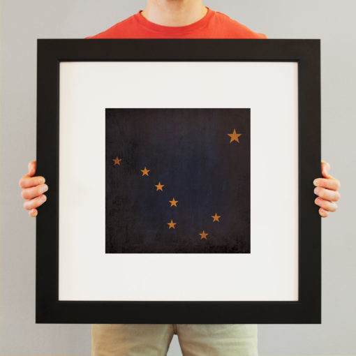Alaska Flag Art by City Prints - Image 3