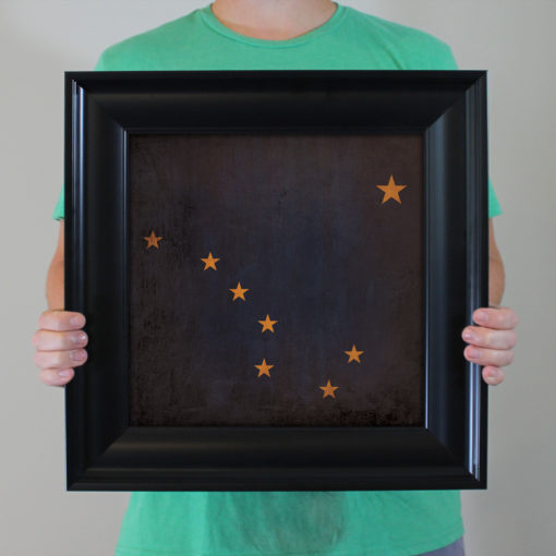 Alaska Flag Art by City Prints - Image 4