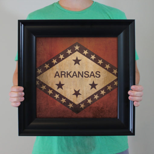 Arkansas Flag Art by City Prints - Image 4